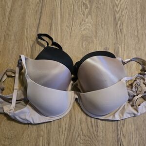 Elegant Women's Intimates Set - Black and Cream